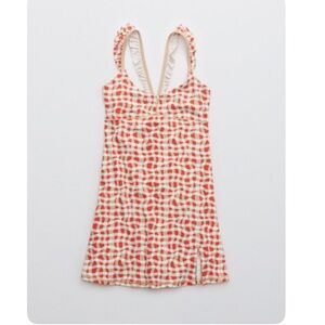 NWT OFFLINE by Aerie Real Me XTRA Tennis Dress Size Large Color Calypso Red